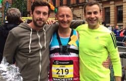 Team Revitalise runner Jamie Jones at Simplyhealth Great Manchester Run