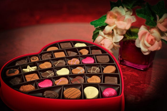 Valentine's Day chocolates