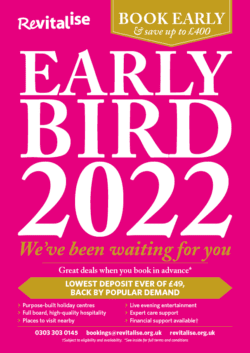 Revitalise Early Bird 2022 flyer