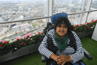 Revitalise guest at the Shard in London