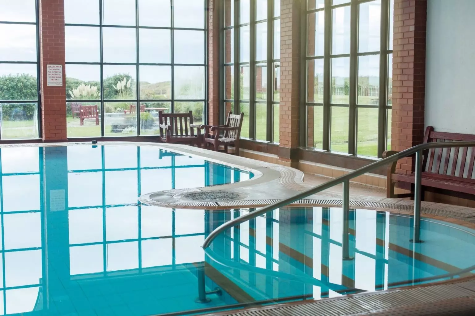 hydrotherapy pool at Revitalise Sandpipers