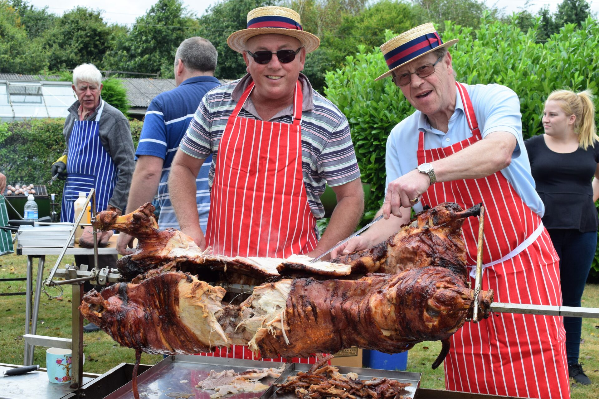 Revitalise Jubilee Lodge hog roast