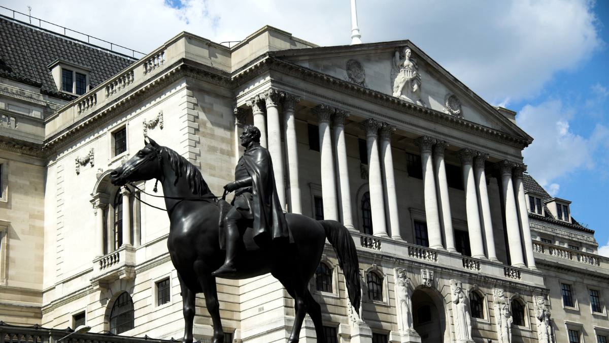 Image of the Bank of England in London